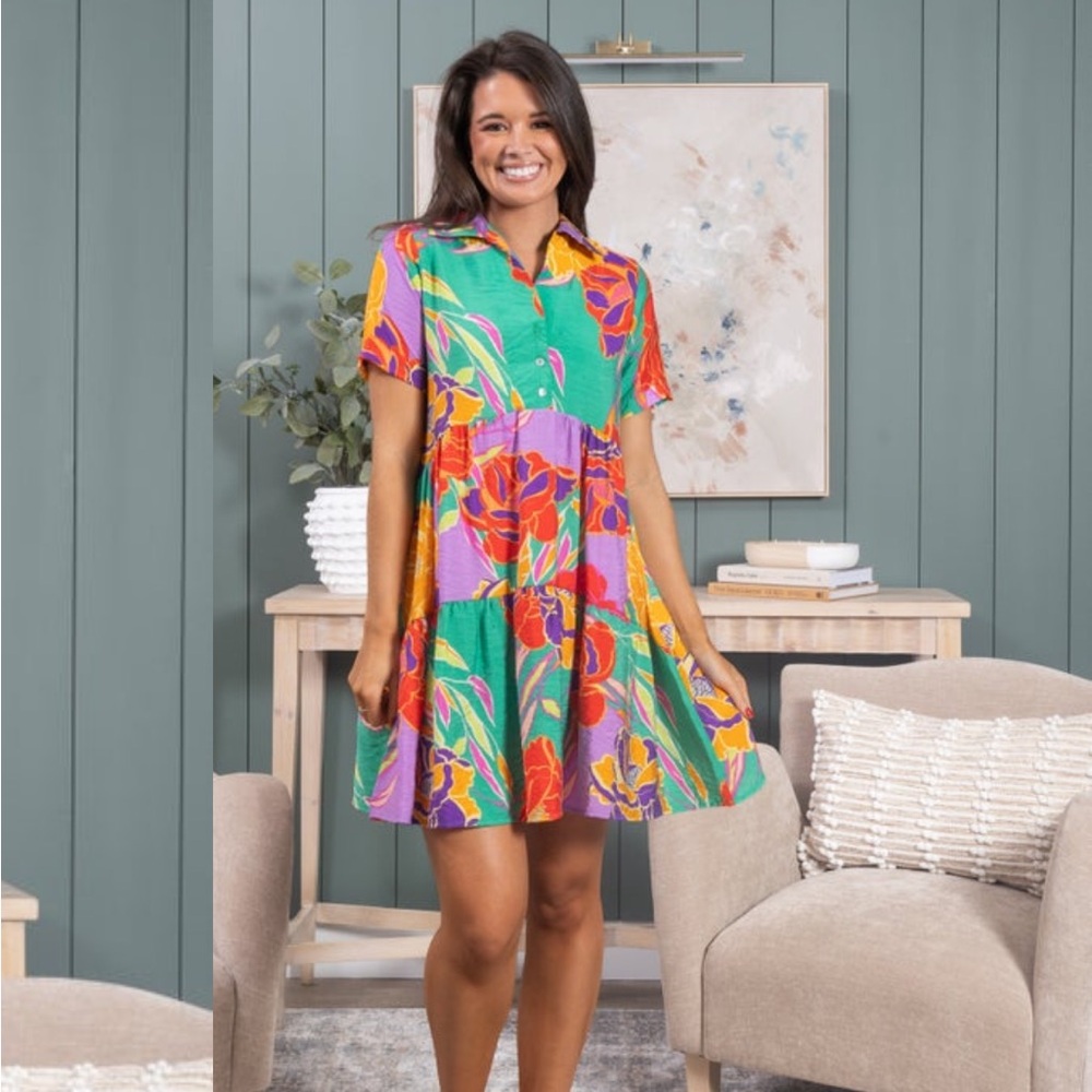 Floral Les Amis Dress